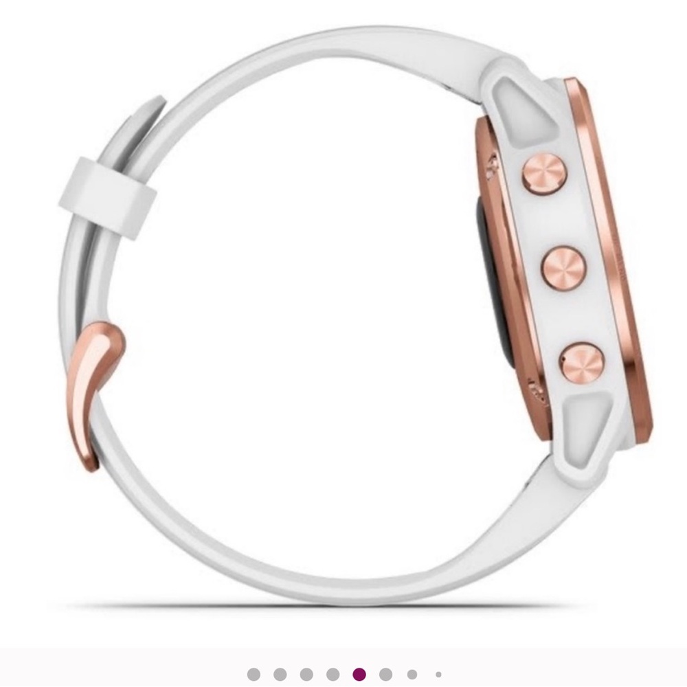 Garmin fēnix 6S Pro - Rose Gold Bezel with White Strap - Picture 5 of 16